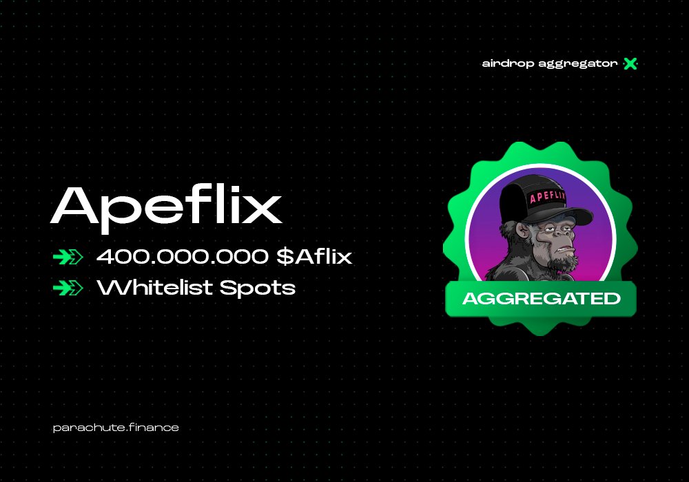 GM $TON FAM 💎

It’s aggregation time! 🪂

We’re thrilled to announce our partnership with <a href="/ApeflixOfficial/">APEFLIX 🍿 Stream - 💸 Earn - 🎥 Repeat</a> - the first-ever streaming application for premium content on Telegram, fusing meme culture, gaming, rewards and films to create a thriving community. 👀

Recently backed