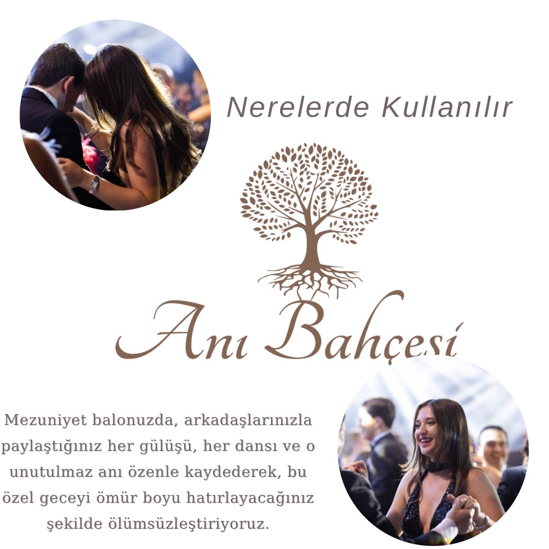 AniBahcesi's tweet photo. Birlikte Oluşturduğunuz Anılar:
"Hayatınızın en özel anını, sevdiklerinizle birlikte sonsuza kadar saklayın! 💖 ‘Anı Bahçesi’ ile düğün gününüz, sadece sizin değil, tüm misafirlerinizin kalbinde iz bırakacak. 📸 #AnıBahçesi #ÖlümsüzHatıralar" https://t.co/RfqI9u6YVA
