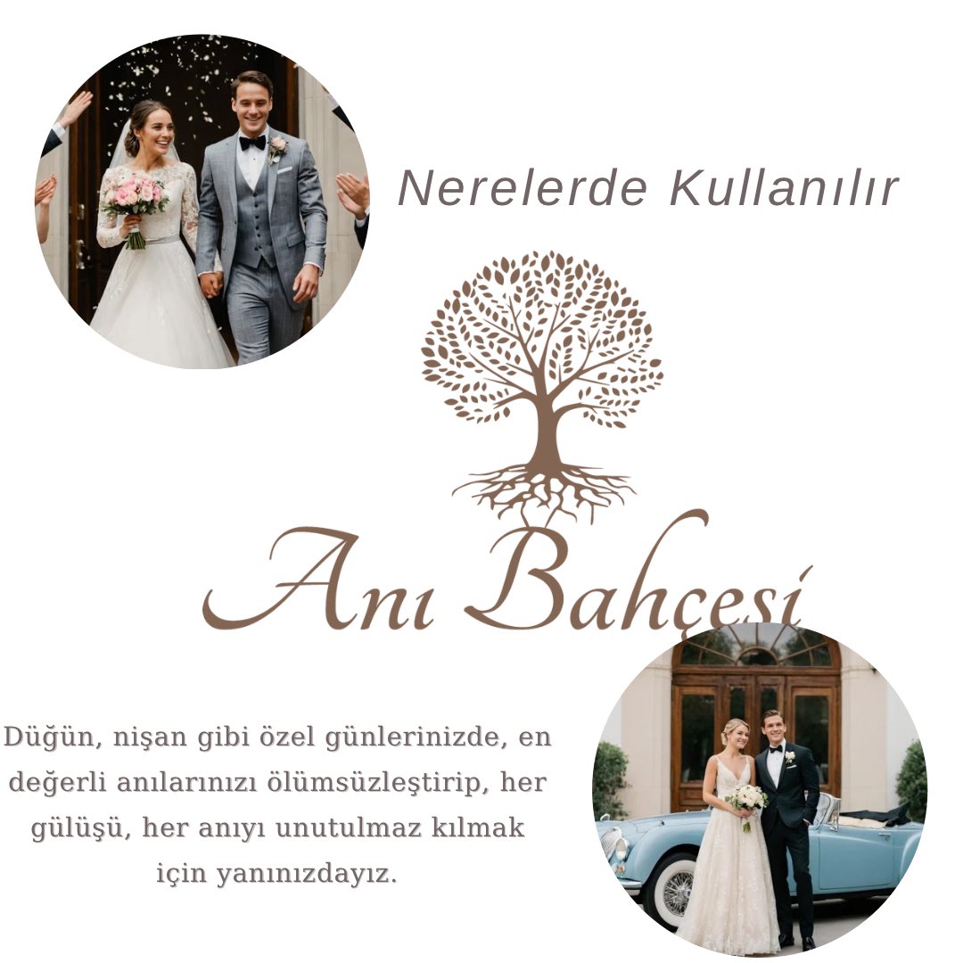 AniBahcesi's tweet photo. Birlikte Oluşturduğunuz Anılar:
"Hayatınızın en özel anını, sevdiklerinizle birlikte sonsuza kadar saklayın! 💖 ‘Anı Bahçesi’ ile düğün gününüz, sadece sizin değil, tüm misafirlerinizin kalbinde iz bırakacak. 📸 #AnıBahçesi #ÖlümsüzHatıralar" https://t.co/RfqI9u6YVA