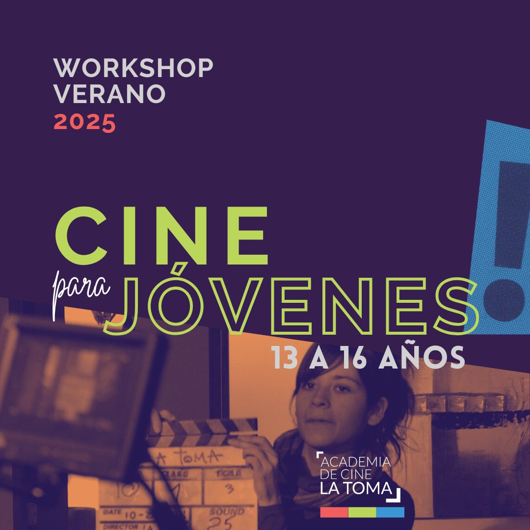 aprendefilmando's tweet photo. Este Verano⛱️... vivamos juntxs nuestra pasión❤‍🔥 por el cine 📽️
Clases Presenciales:
Workshop de Cine para Jóvenes
Workshop de Edición de Video
Workshop de Cámara
Clases en Línea:
Workshop de Guion para Cine
Workshop de Apreciación de Cine Contemporáneo
https://t.co/4yKnHYogJu https://t.co/j2rnllCZ2d