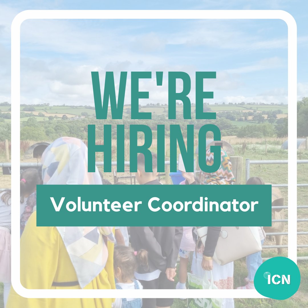 We're looking for a full-time volunteer coordinator to help recruit, train and support our incredible volunteer base, as well as expand the range of opportunities we can offer volunteers.
icn.org.uk/support-us/wor…
Do share this with your networks! We're grateful for your support!