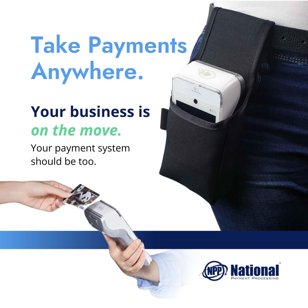 _NPPINC's tweet photo. 🚐 On the move? Make anywhere your checkout counter!

The PAX A920 handles cards, phones &amp; tap payments wherever business takes you. Perfect for food trucks, service calls &amp; pop-ups.

👉 DM us to see how quick setup can be!
#SmallBiz #PaymentsMadeSimple https://t.co/xNJ0SJ5mao