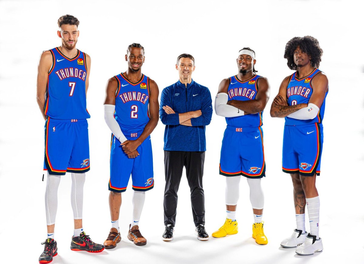 The Oklahoma City Thunder are the best team in NBA history according to Basketball Reference’s SRS

1.  2025 Oklahoma City Thunder (12.08)
2. 1971 Milwaukee Bucks (11.92)
3. 1996 Chicago Bulls (11.80)
4. 2017 Warriors (11.35)
5. 1997 Bulls (10.70)

We’re witnessing one of the