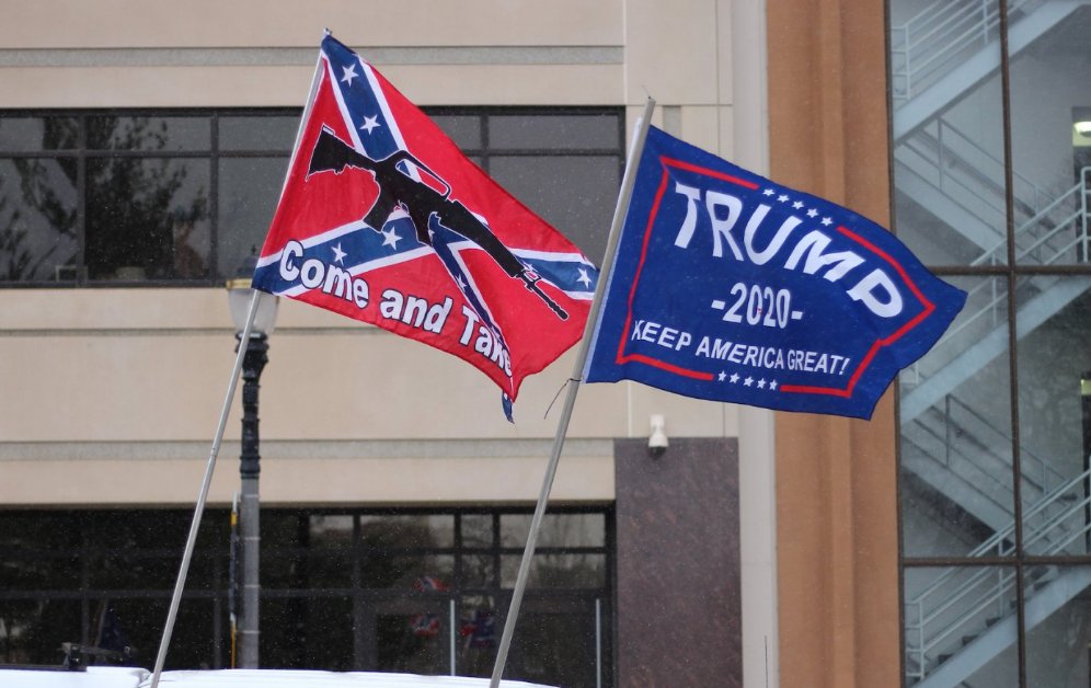 chipfranklin's tweet photo. I want your honest opinion:

Is the MAGA movement a domestic terrorist movement? 👇