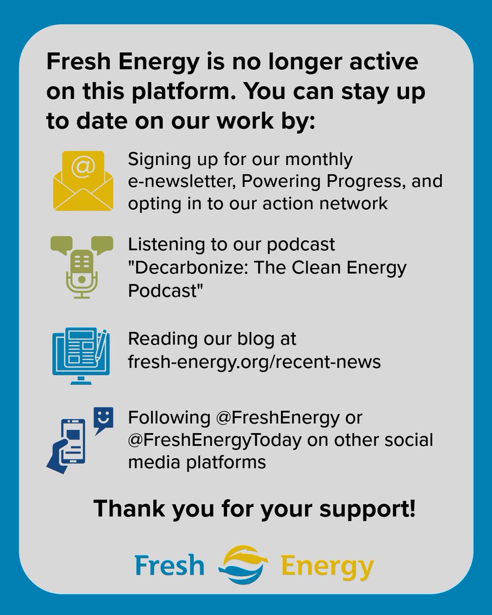 Fresh Energy tweet media