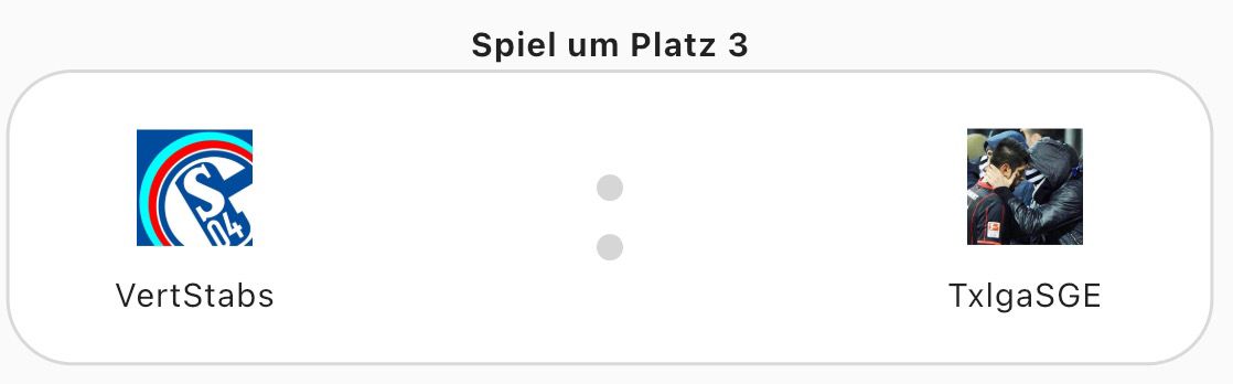 timx2112's tweet photo. 🥉Spiel um Platz 3 im #FTdor🥉
Vor dem Finale kommt das "kleine Finale" zwischen @VertStabs und @TxlgaSGE
Der Sieger holt Bronze als drittbester User 2024.
Zumindest hier hat Schalke also eine realistische Chance auf die Top 3
Hier abstimmen:
👇👇👇
https://t.co/nkQ5V9GeF1 https://t.co/tb8xmQVkrN