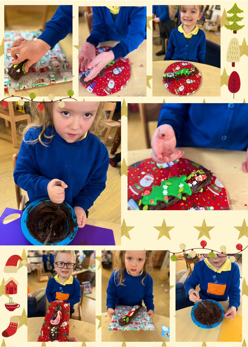 RyfMelyn21's tweet photo. Diolch yn fawr to our wonderful grown ups for supporting us as always, by coming along to our enterprise afternoon and purchasing our goods. Thank you very much. Enjoy your chocolate yule logs 🪵 🎄🎅🏻@rhosyfedwen #TeamRyF https://t.co/XP60MQtF2f