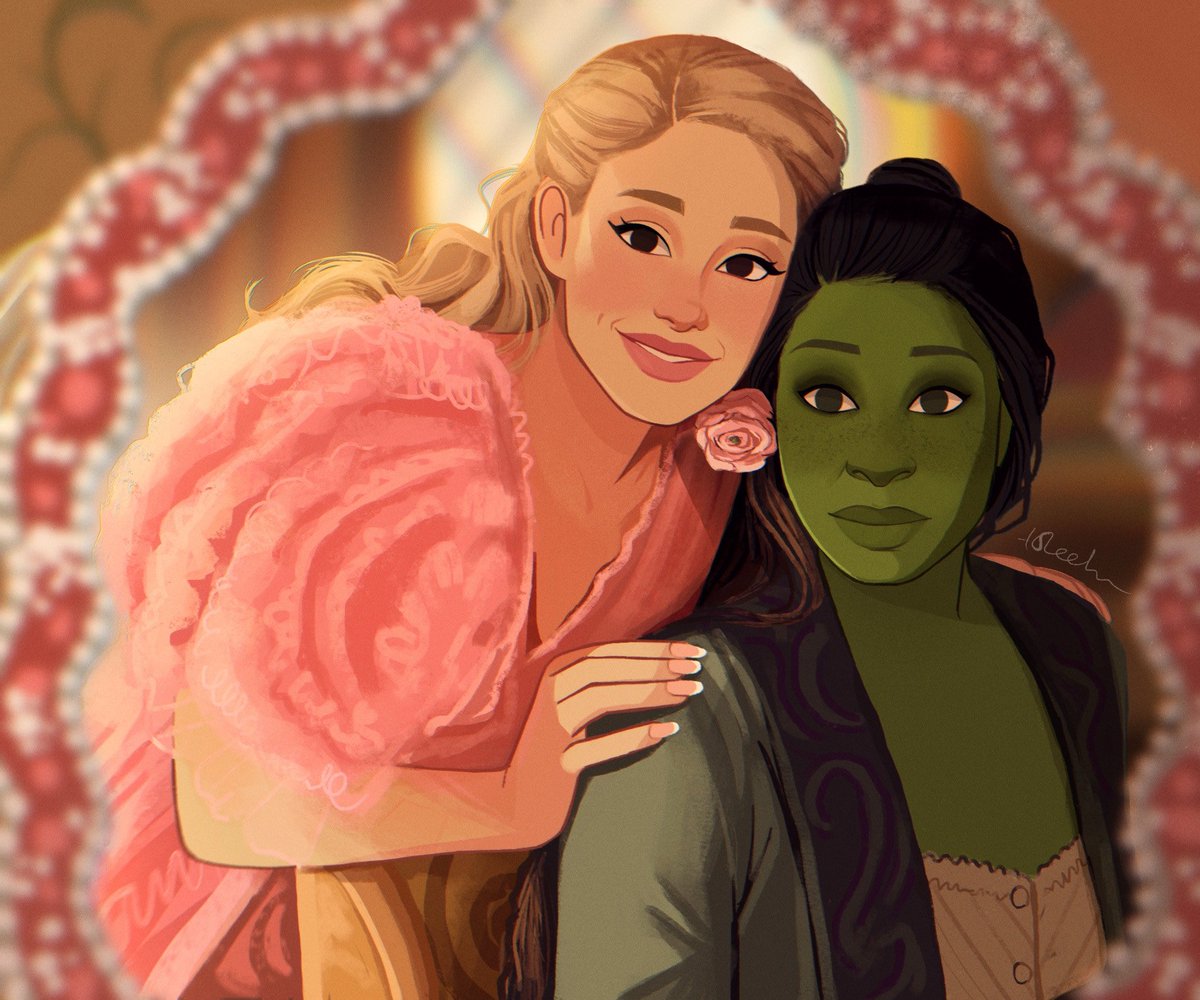 acuriousquirrel's tweet photo. Why, Miss Elphaba, look at you. You're beautiful! 🩷

(Never shared this here sorry) https://t.co/SHNjVsl4Ck