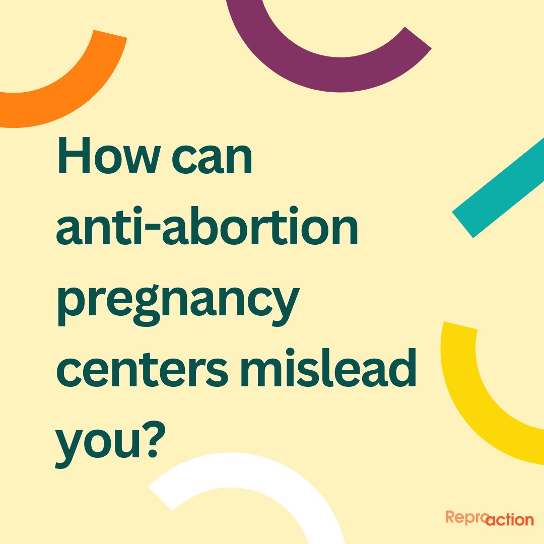 reproaction's tweet photo. 🧐 Anti-abortion pregnancy centers have deep ties to ‘pro-life’ organizations and are highly deceptive, learn how they can mislead you here: https://t.co/dHDbZ3KjEF #BigProLife #AntiAbortionPregnancyCenters https://t.co/sraIF8IGg1