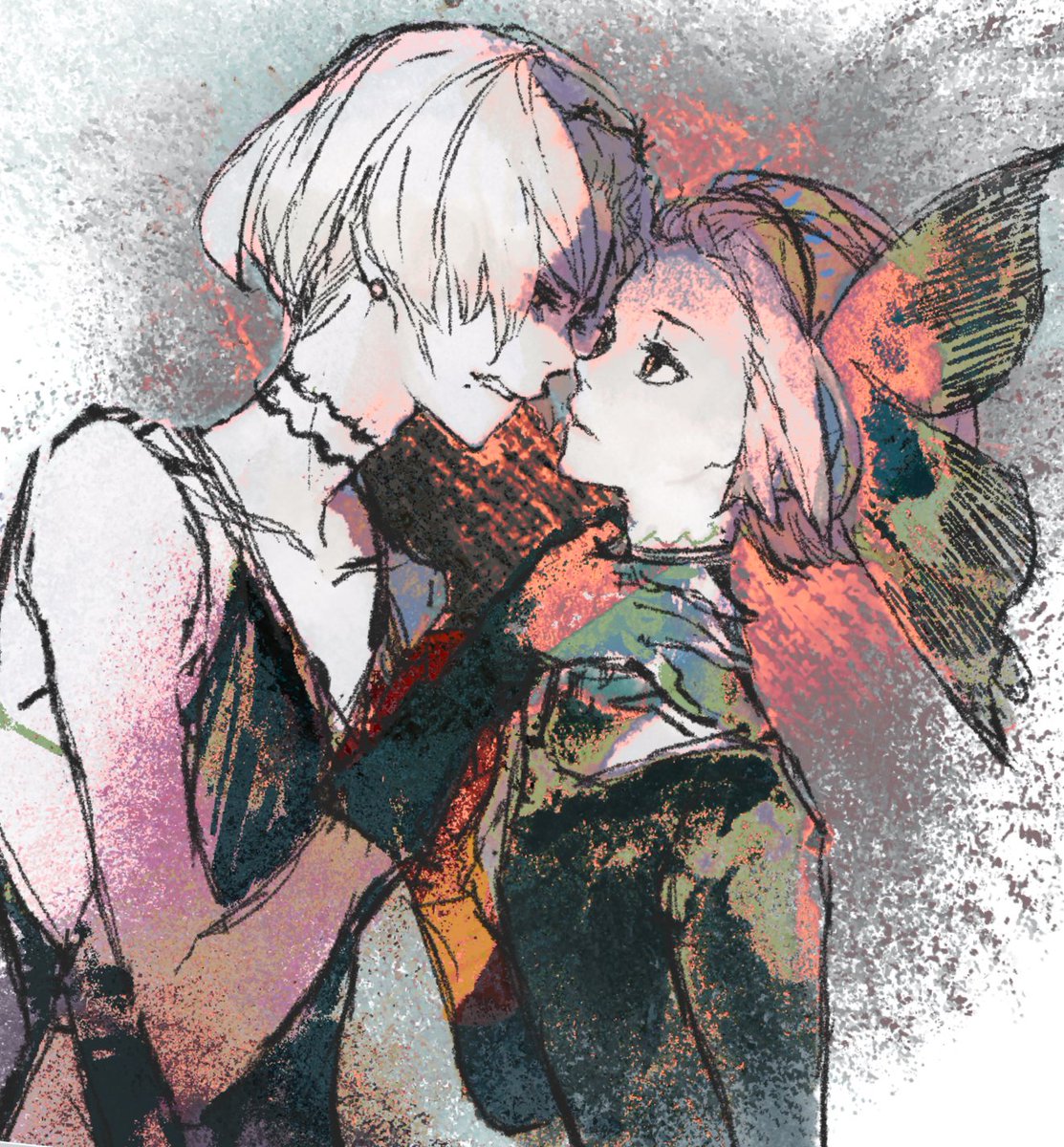 c_igi8's tweet image. ※夏公演（二年）フミ×amber キサ