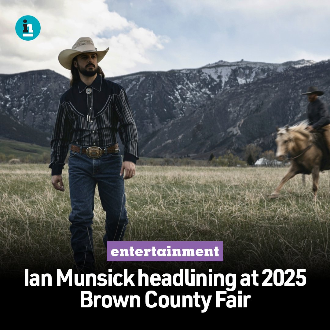 Country musician Ian Munsick will be the headliner on Wednesday, Aug. 13 at the Brown County Fair.

aberdeeninsider.com/ian-munsick-bo…