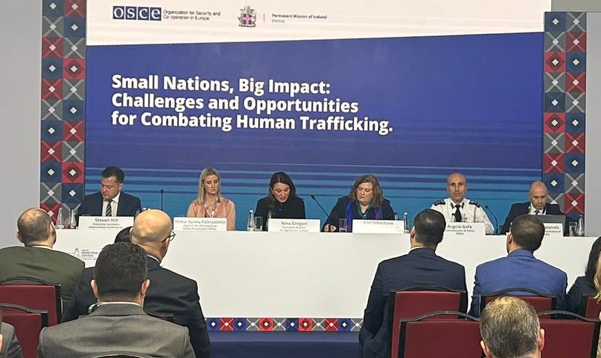 Nina Gregori (@ninagregorieuaa) on Twitter photo EUAA supports 🇪🇺 MS in identifying & assisting trafficking victims among asylum seekers provided through operational, technical & tailored training formats.
Honoured to join panel w/ <a href="/osce_cthb/">OSCE Anti-Trafficking</a>’s Dr Kari Johnstone <a href="/OSCE24MT/">Malta at the OSCE</a> to discuss efforts against this phenomenon #OSCEMC2024 EUAA supports 🇪🇺 MS in identifying & assisting trafficking victims among asylum seekers provided through operational, technical & tailored training formats.
Honoured to join panel w/ <a href="/osce_cthb/">OSCE Anti-Trafficking</a>’s Dr Kari Johnstone <a href="/OSCE24MT/">Malta at the OSCE</a> to discuss efforts against this phenomenon #OSCEMC2024