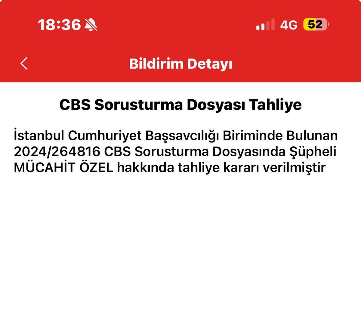 Tahliye bildirimini aldık. Tüm gençler özgürlüklerine kavuşuyor.