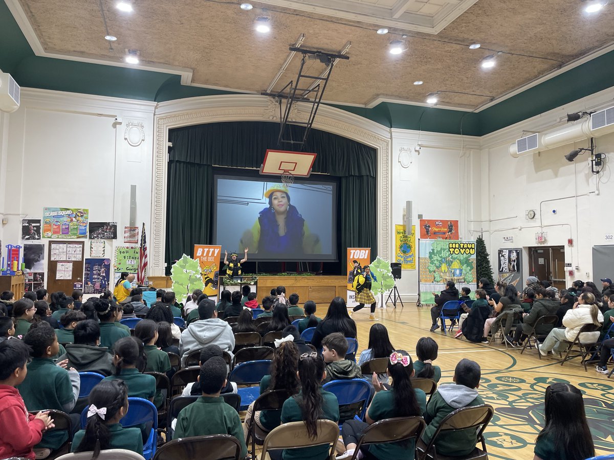We were grateful to have <a href="/beetruetoyou/">TOBI</a> at our school this week for our third and fourth grade families and students! They put on an awesome anti-bullying assembly that had our school community buzzing! <a href="/WestNYSchools/">West New York School District</a> <a href="/SuperintClara/">Clara Herrera</a>