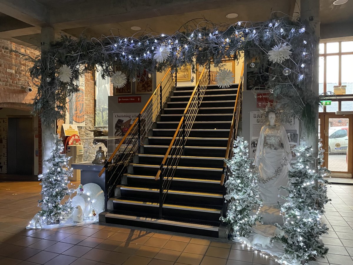 It’s beginning to look like Christmas … at the County Museum, Dundalk. This is the scene that awaits our visiting schools as we ramp up our Christmas activities.  As the song goes, “it’s the best time of the year!”