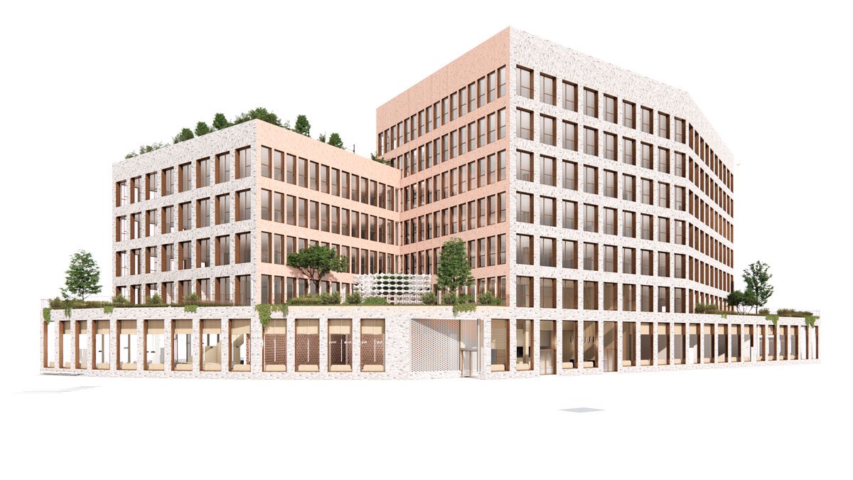 lille_en_grand's tweet photo. Au nouveau quartier #MetropolitanSquare à #Euralille, le 1er bâtiment (le futur siège de @RTE_nord) commence à sortir de terre. Un chantier à suivre… #Lille https://t.co/2RI8kIAwOq