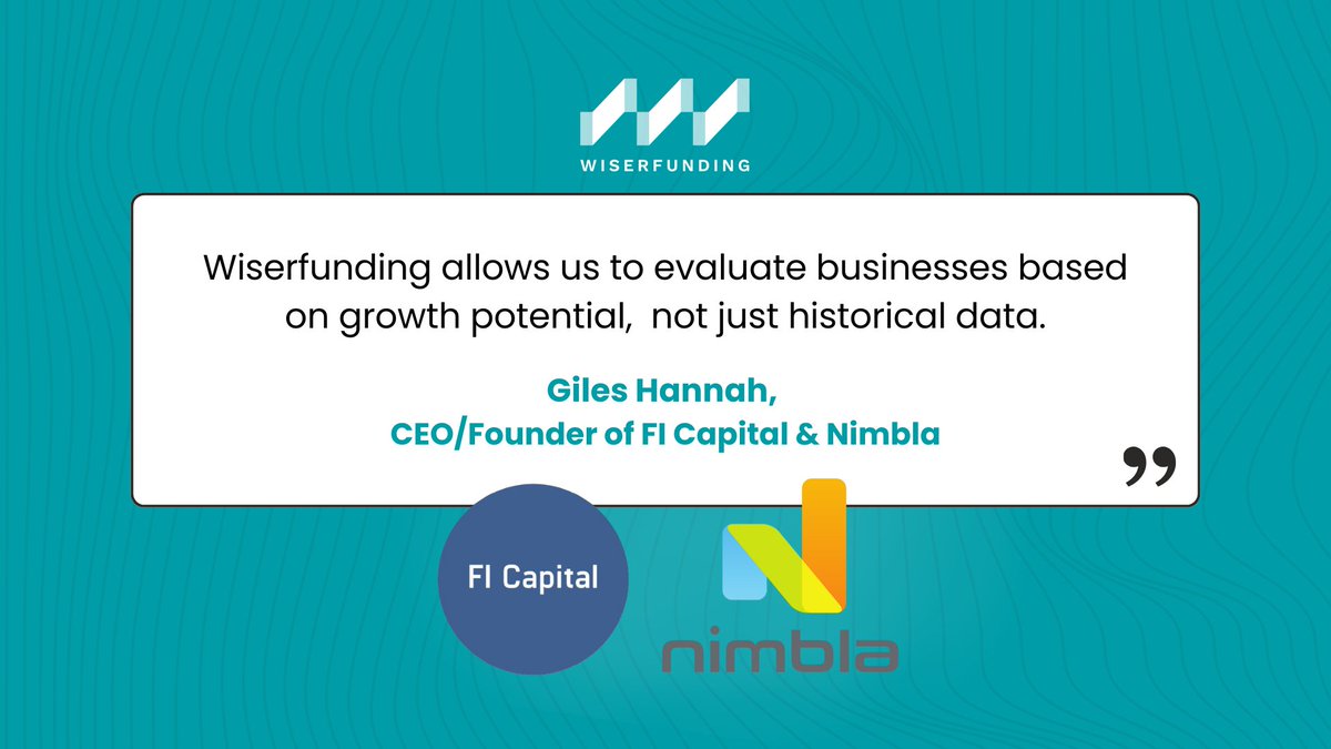 wiserfunding's tweet photo. 🚀 FI Capital is transforming SME financing with flexible, hassle-free invoice financing solutions. 

👉 In an interview with Giles Hannah, CEO of FI Capital, we explore how Wiserfunding helps them drive success.

💡 Read the full interview: https://t.co/pByy6tVAYv

#investing https://t.co/tC1gjggAAZ
