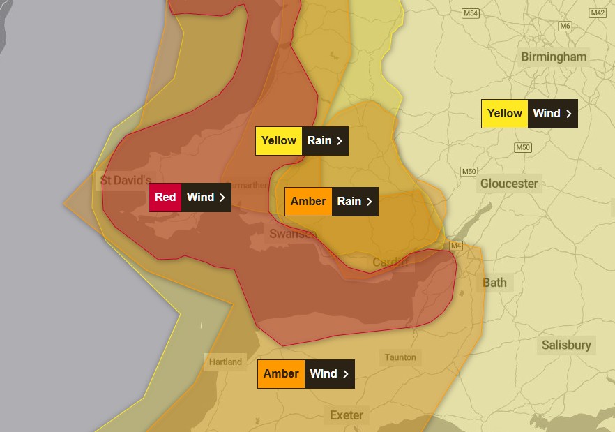 #StormDarragh - Please allow extra time for travel if you intend to visit Llandegfedd Lake this weekend. 

#StormDarragh - Caniatewch amser ychwanegol i deithio os ydych chi’n bwriadu ymweld â Llyn Llandegfedd y penwythnos hwn.