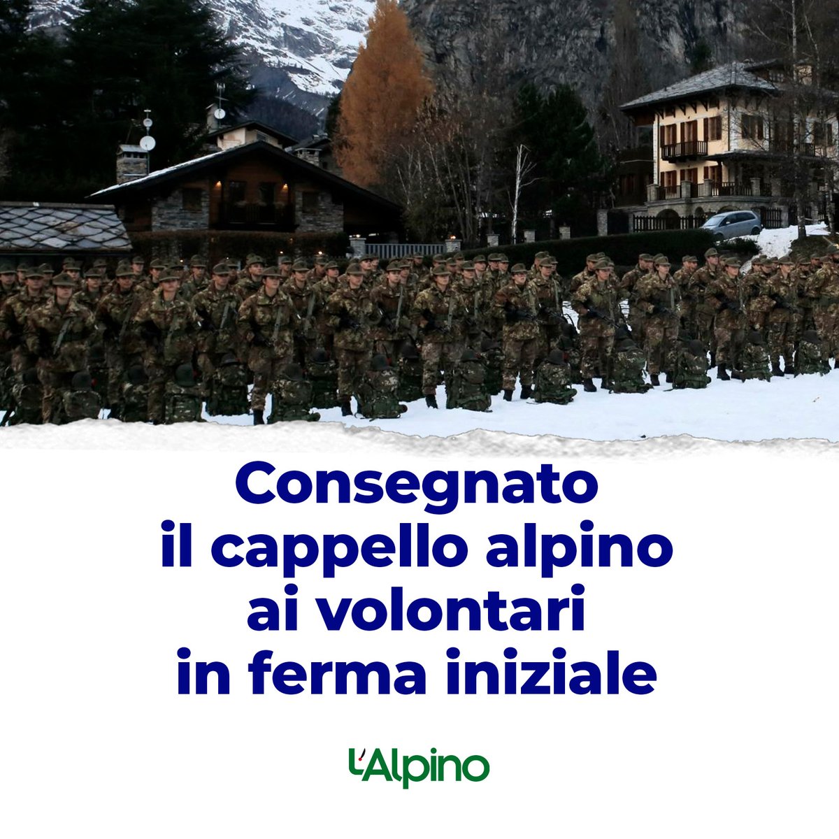 isabellarauti's tweet photo. Consegnato il cappello alpino ai volontari in ferma iniziale - @ana_web
⬇️
https://t.co/sjJrEhEldp
#UnaForzaperilPaese #ForzeArmate #Esercitodegliitaliani #Alserviziodelpaese #Ana #alpini #truppealpine #smalp #scuolamilitarealpina #formazione #valledaosta #addestramento
@GuidoCrosetto @MinisteroDifesa @SM_Difesa @Esercito @ItalianAirForce @ItalianNavy @_Carabinieri_ @ValledAosta @vdaufficiale