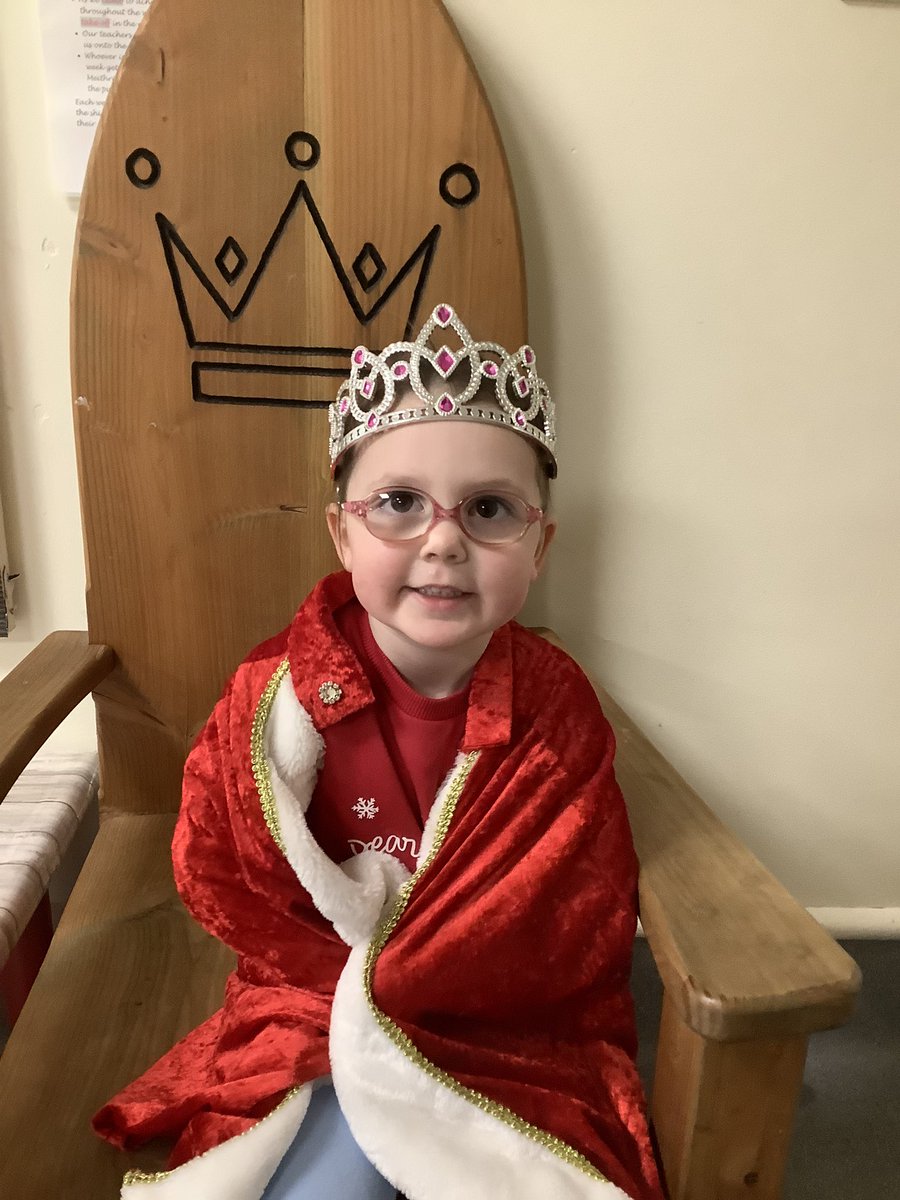 What a festive week we have shared in the Nursery with more to come in our Celebrations mini-topic. Congratulations to this weeks King and Queen <a href="/garntegprimary/">Garnteg Primary</a> 🤩👑