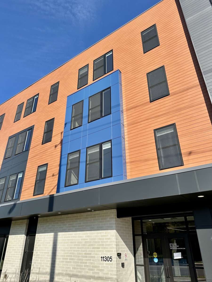 LaminatorsInc's tweet image. Project Spotlight on Woodhill Centre East in Cleveland, OH!

Omega-Lite® colors bring vibrant accents to this multifamily project, adding striking visual appeal and depth!

#ACM #ACMcladding #laminatorsinc #laminatorsincorporated #USAmanufacturing