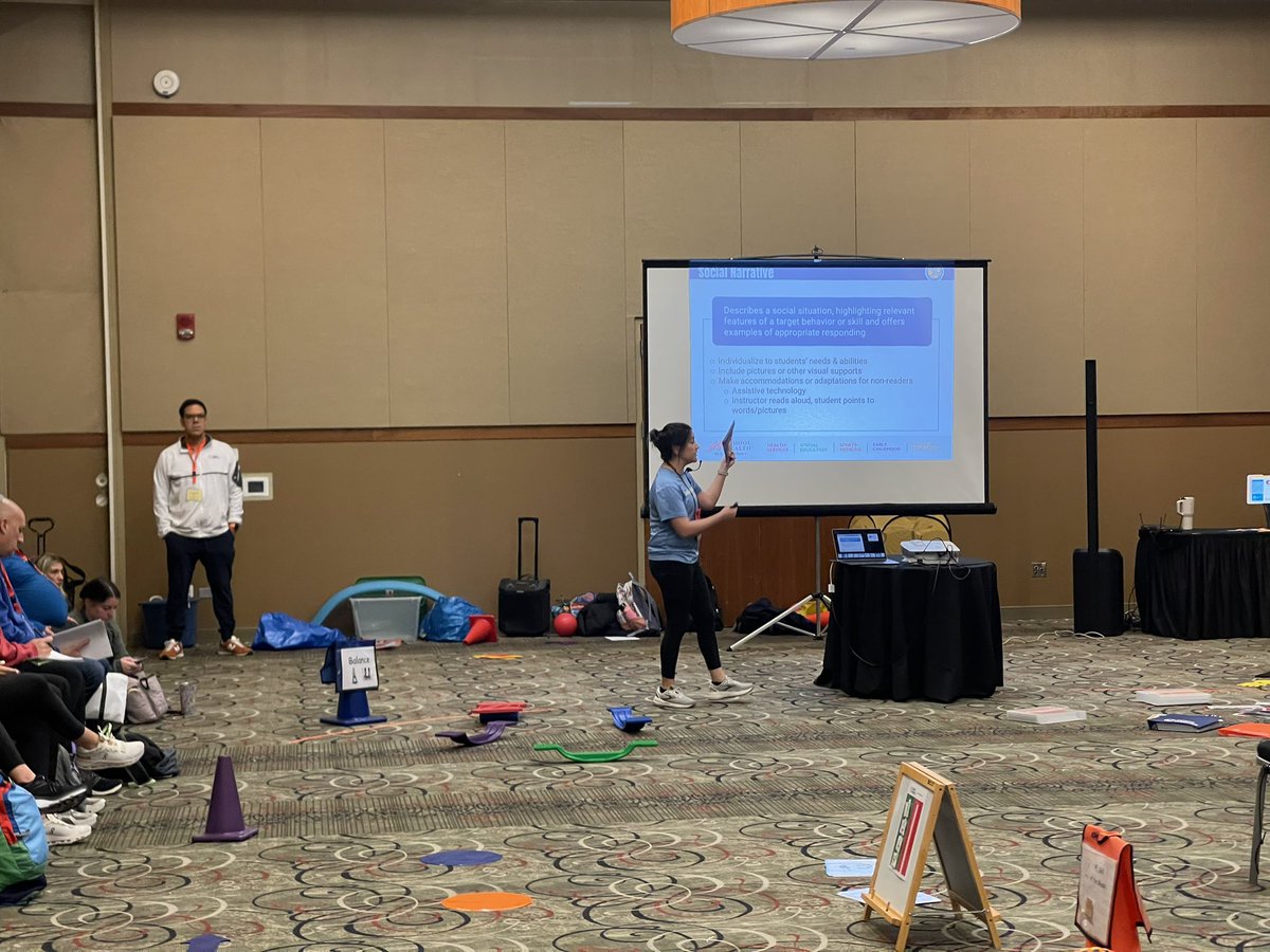 Tara J. McCarthy (@adaptedpe22) on Twitter photo <a href="/IAHPERD/">IAHPERD Illinois Assoc for Health, PE, Rec & Dance</a> <a href="/ILAdaptedPE/">Illinois Coalition for Adapted Physical Education</a> over 80 people in attendance to watch @S_Hamman_PE present Adapt and Achieve in adapted PE #IAHPERD24 <a href="/IAHPERD/">IAHPERD Illinois Assoc for Health, PE, Rec & Dance</a> <a href="/ILAdaptedPE/">Illinois Coalition for Adapted Physical Education</a> over 80 people in attendance to watch @S_Hamman_PE present Adapt and Achieve in adapted PE #IAHPERD24