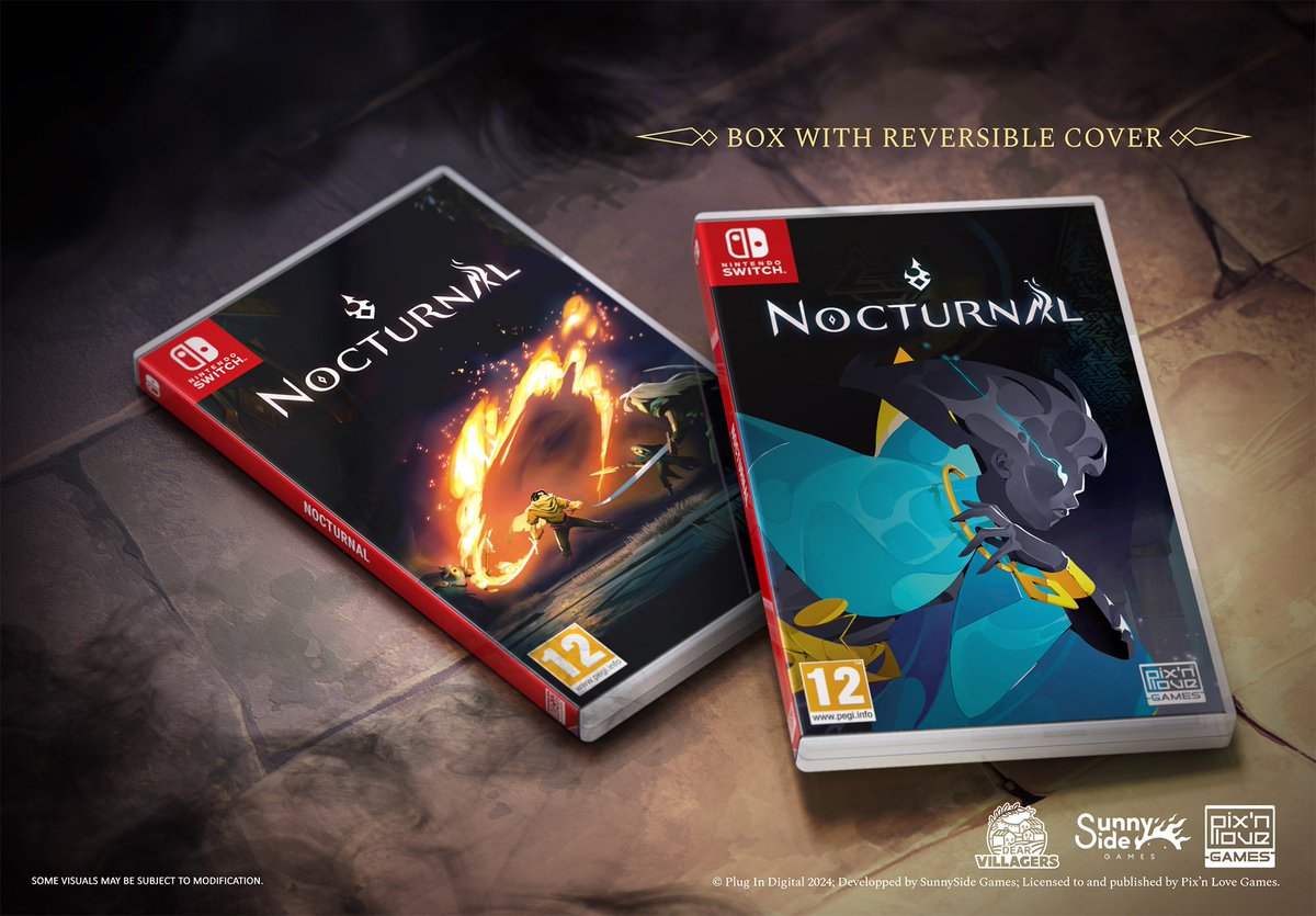 pixnlove_games's tweet image. 🎅 ADVENT CALENDAR 🎅

Try to win a copy of Nocturnal on #NintendoSwitch!

➡️ Like &amp;amp; RT
➡️ Follow @Pixnlove_games

👉 Draw on Monday!