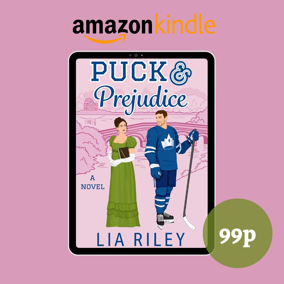 Harper360UK's tweet photo. Get swept away by romance and ice! ❄️🏒 Puck and Prejudice by @LiaRileyWrites is a spicy hockey romance you won't put down for 99p during the #12DaysofKindle!

📚: https://t.co/RsXRcC8dKs

#AmazonKindle #KindleDeals https://t.co/gZdNnscAQg
