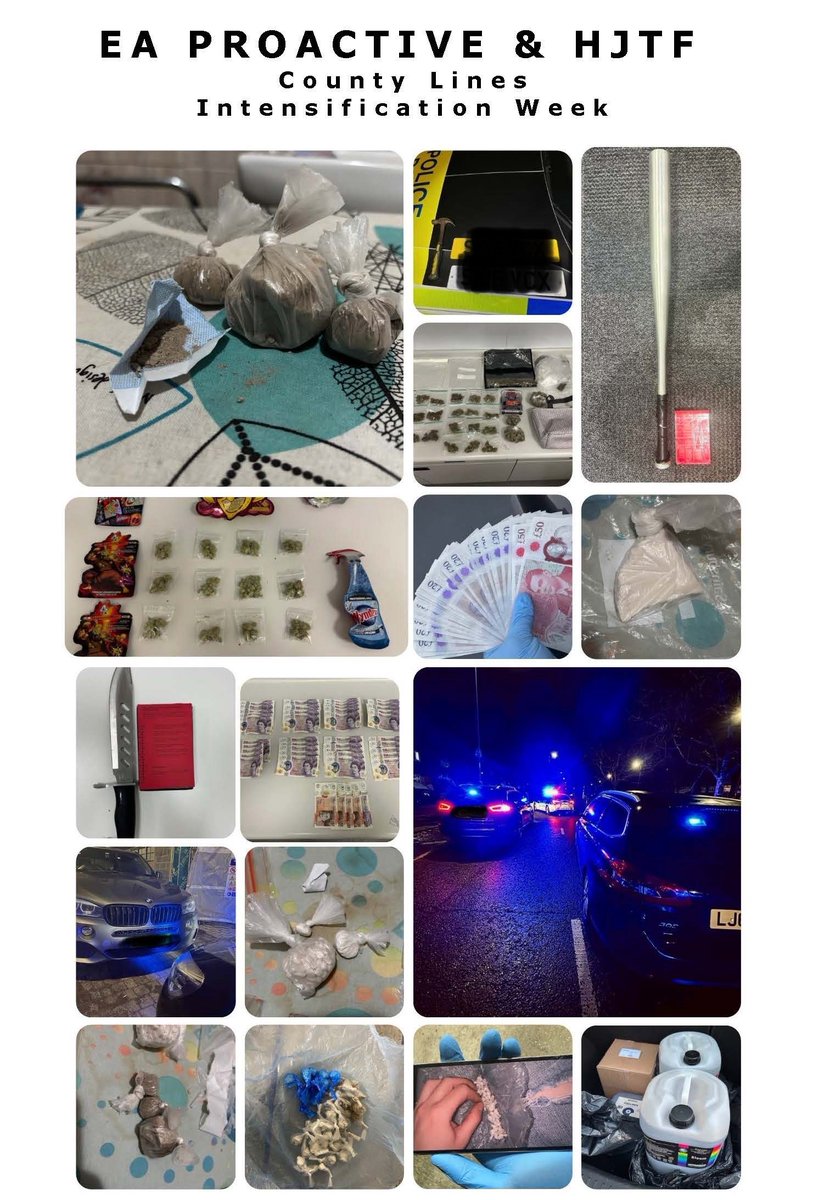 MPSRedbridge's tweet photo. #CountyLinesIntensificationWeek | Officers from Havering, Barking &amp; Dagenham and Redbridge showed their commitment to tackling drug supply by pulling together to target those intent on exploiting vulnerable young people and harming our communities from the supply of drugs. https://t.co/HAtS6nAuMF
