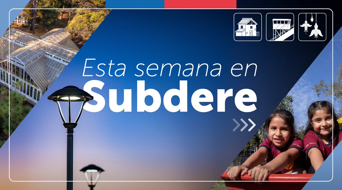 laSubdere's tweet photo. 🌟Conoce las principales noticias de esta semana en la Subdere. 

Por ti, por tu región, por tu comuna 🏘️❤️. https://t.co/6UPbbRgnaT