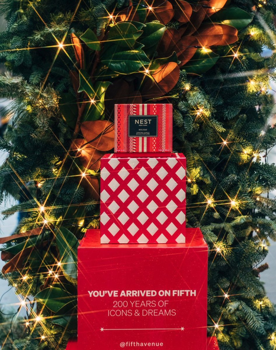 fifth avenue is literally shutting down for its 200th birthday on sun dec 8.

i'm in awe of this retail activation 
(&amp; devastated to not be there...)

what i’d give to stroll the carless street, sip hot cocoa, shop the divine windows, &amp; smell the nest new york holiday scented