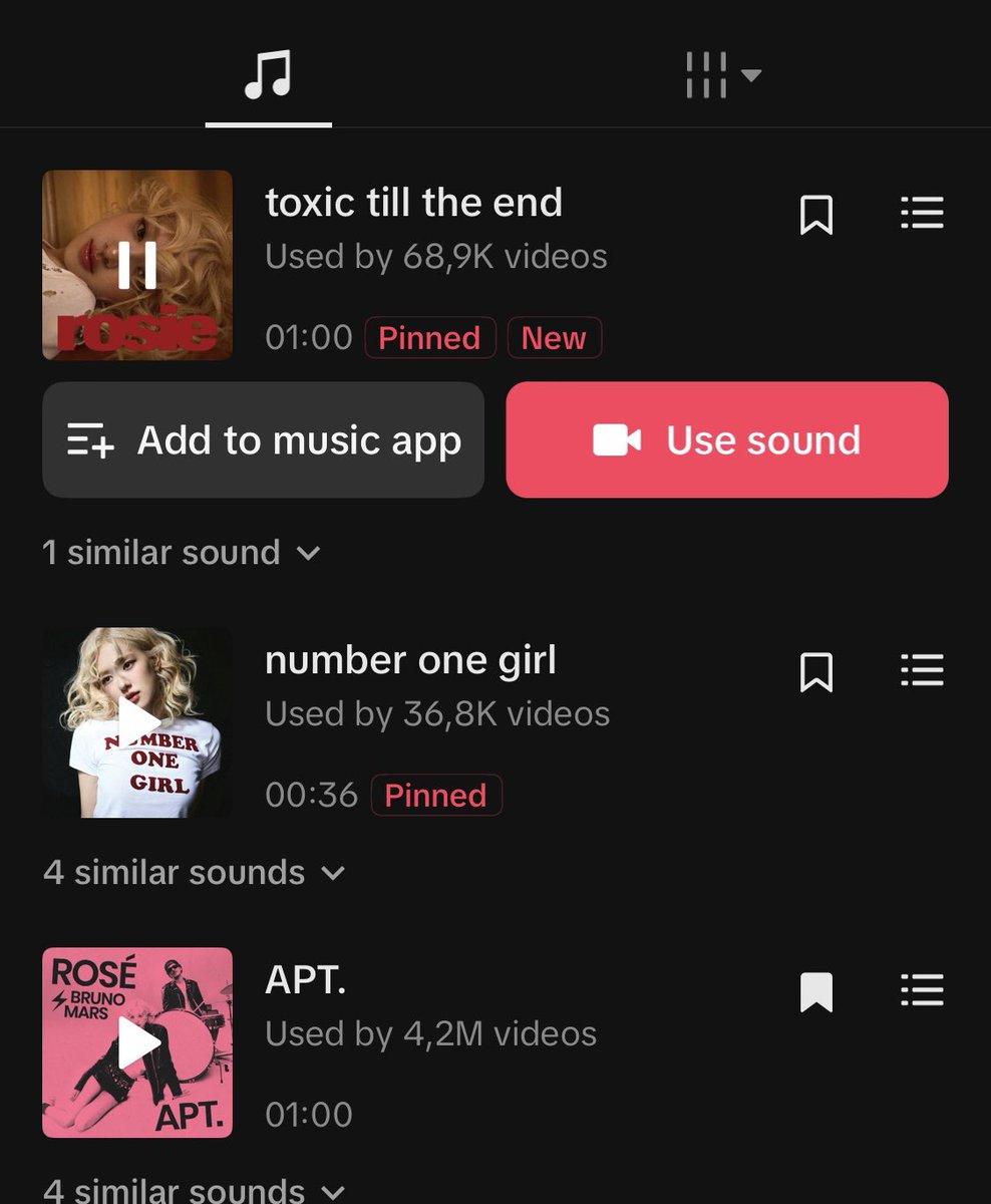 cosmicdyy's tweet photo. toxic till the end is growing faster every minute !!!! it’s going to replace apt am sure
lets make it 100k on the first 24h let’s go guys
#ROSÉ #rosiebyROSÉ #ROSÉ_toxictilltheend https://t.co/AOST0QyPNg