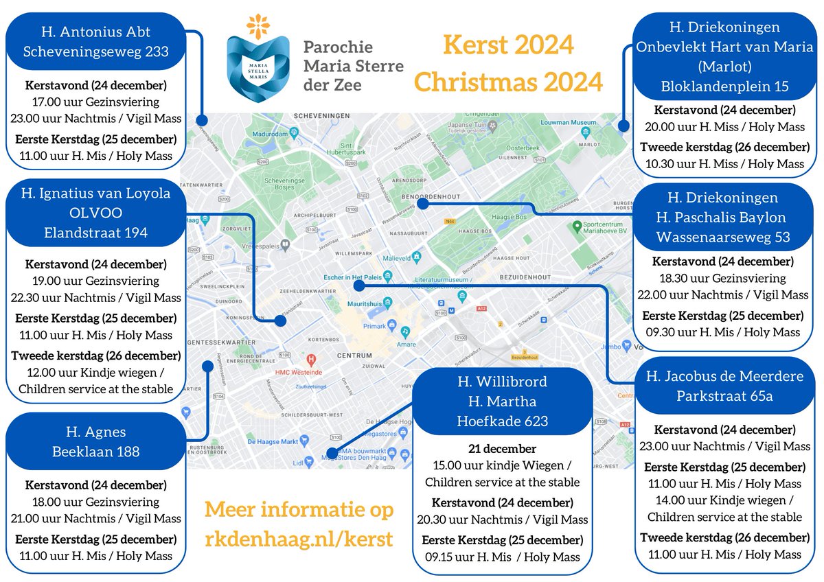 Kom kerst vieren bij parochie Maria Sterre der Zee 🥰
Check al onze kerstvieringen en activiteiten op rkdenhaag.nl/kerst/ 🤩

 #denhaag #rkdenhaag #kerst #kerstmis #kerstindenhaag