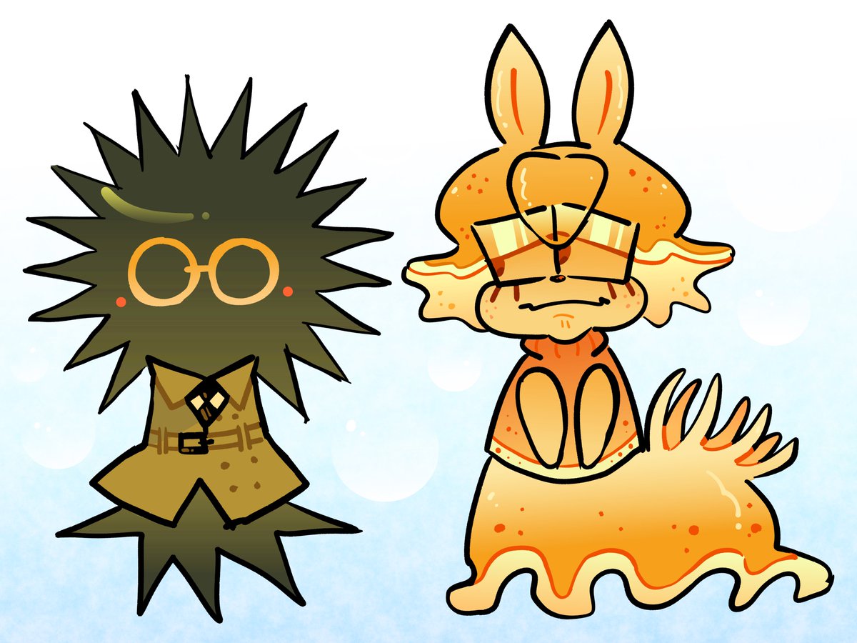 Sea Urchin bive and Sea Slug split 🫧🪸

{#Regretevator}