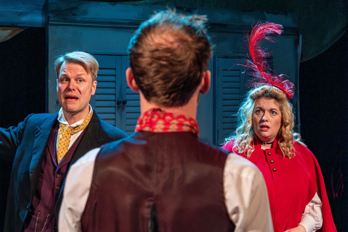 "Have you ever caught a rat?" "I've cornered a gerbil!" 🐀

Join these delightful Vermin Termination Executives as they try and shake up the tragic ending of Gustave Flaubert's Madame Bovary in this irreverent comedy.

📸 The Massive Tragedy of Madame Bovary shot by Tanya Pabaru