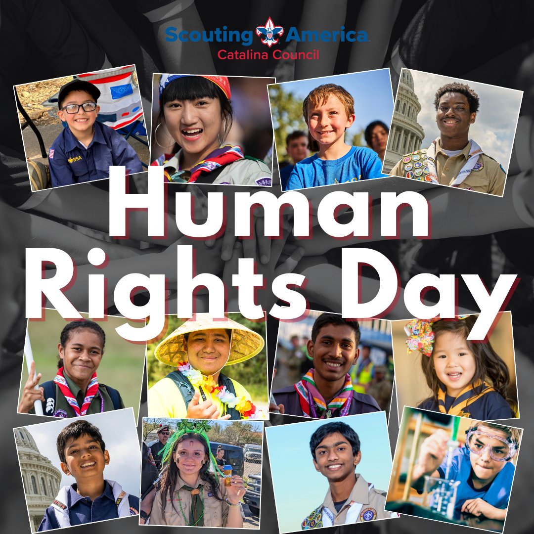 catalinacouncil's tweet photo. 🌍✨ On Human Rights Day, we stand together to promote equality, dignity, and freedom for all. Let’s honor the principles that unite us and work towards a world where everyone’s rights are respected.
[https://t.co/TW74gDmwWl]
#HumanRightsDay #ScoutingForChange #CCBSA #AZScouting https://t.co/Vi2vOGsWMz