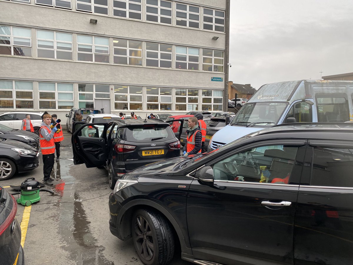 School Car Valeting Training Programme (@carvaletglasgow) on Twitter photo Great work experience day for two S2 pupils <a href="/allsaintsrcsec/">All Saints' RC Secondary</a>
Their school brought them over to <a href="/St_Rochs/">St Roch's Secondary</a> to work with the S3 & S4 car valeting team
These two pupils worked amazing with the group & their positivity was great👏 Great work experience day for two S2 pupils <a href="/allsaintsrcsec/">All Saints' RC Secondary</a>
Their school brought them over to <a href="/St_Rochs/">St Roch's Secondary</a> to work with the S3 & S4 car valeting team
These two pupils worked amazing with the group & their positivity was great👏