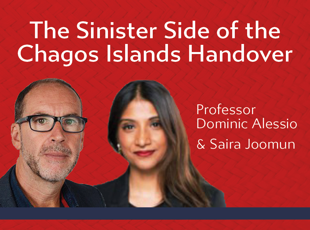 Richmond Professor Dominic Alessio &amp; alum Saira Joomun explore the colonial injustices of the Chagos Islands handover in their Fair Observer article. 

Despite praise for UK’s decision, they highlight the exclusion of displaced islanders. 

📖 Read more: bit.ly/3B22RnT