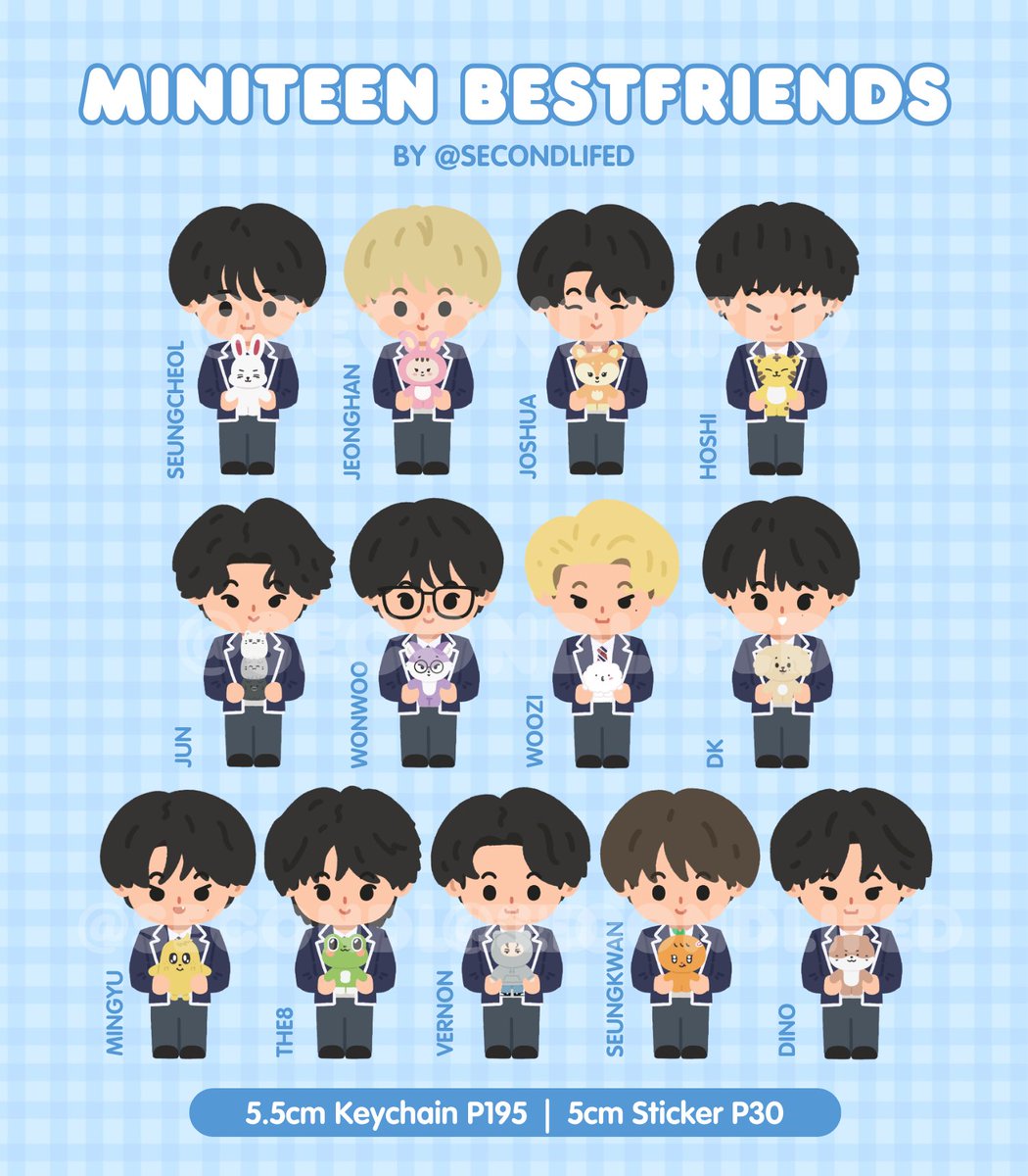 miniteen bestfriends ♡ 

stickers - P30 
keychain - P195

available for batch 13 pre-order!
will be shipped before 17RH bulacan

doo - dec 9 / dop - dec 30