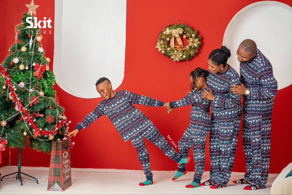 Gather the whole family! The annual pyjamas tradition is in full swing 🤩

Find matching pyjamas for everyone - available in different designs and sizes! Whether you’re matching with family, friends, or rocking them solo, we’ve got you covered💯😎

🛍️Visit any Skit Store in