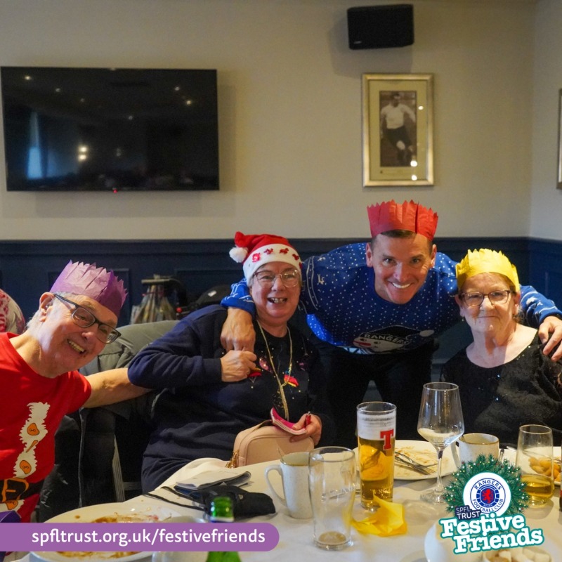 RFC_Charity's tweet photo. We loved welcoming local senior citizens to Ibrox today for our #FestiveFriends event where they enjoyed lunch, good company & entertainment ππ
Full story π
@SPFLTrust | #OurLocalCommunity | #FestiveCheer