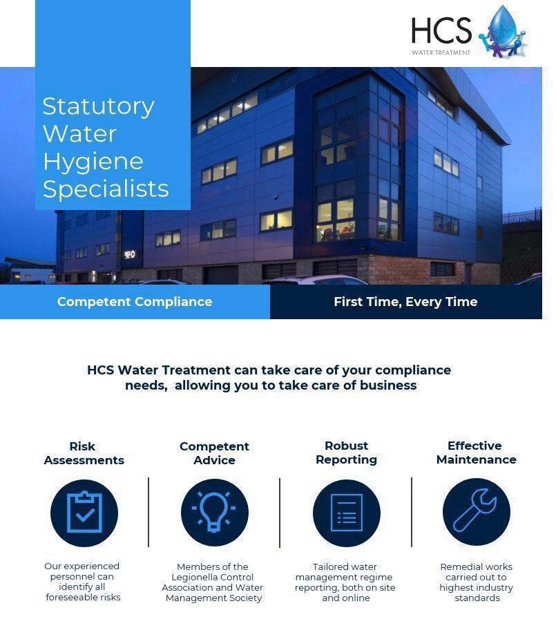 Worried about legionella in your water systems? Trust HCS Water Treatment for effective management and control. Your safety is our priority. #HCSWaterTreatment #LegionellaManagement