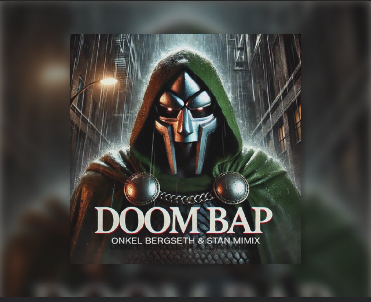 Made this song with my son:
«DOOM BAP» is OUT NOW on every and all streaming services:

social.tunecore.com/linkShare?link…