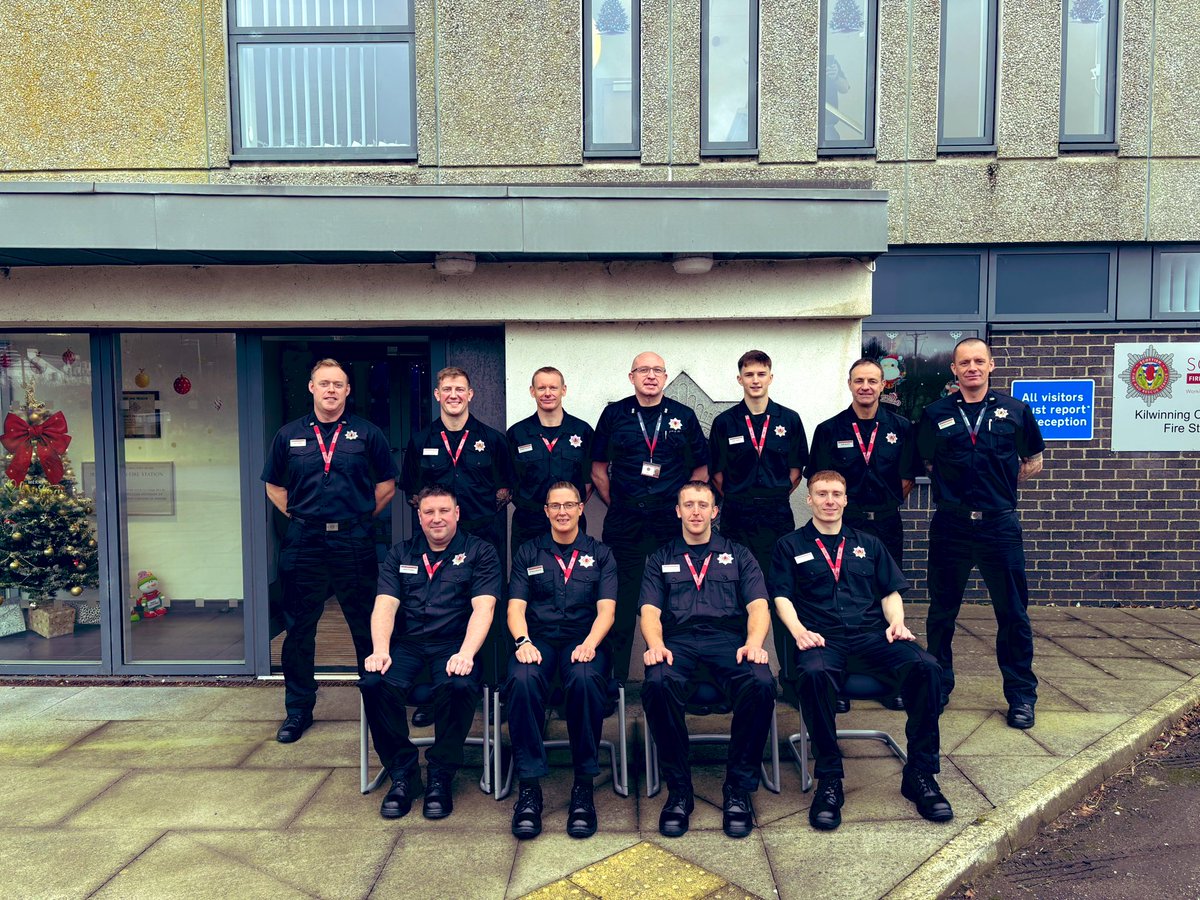 SFRS Ayrshire Recruitment (@wensaocswco) on Twitter photo Congratulations to all the new trainee FFs who have successfully completed the initial TTM course at Kilwinning
They’re now off to their respective stations to start their career as #OnCall firefighters.
Good luck & stay safe 🤝
<a href="/Scotfire_ENSA/">SFRS East, North and South Ayrshire</a> <a href="/ERRIHQ/">@scotfire_erri</a> <a href="/SFRS_Lan/">SFRS Lanarkshire</a> <a href="/StonehavenFS/">Stonehaven Fire Station</a> Congratulations to all the new trainee FFs who have successfully completed the initial TTM course at Kilwinning
They’re now off to their respective stations to start their career as #OnCall firefighters.
Good luck & stay safe 🤝
<a href="/Scotfire_ENSA/">SFRS East, North and South Ayrshire</a> <a href="/ERRIHQ/">@scotfire_erri</a> <a href="/SFRS_Lan/">SFRS Lanarkshire</a> <a href="/StonehavenFS/">Stonehaven Fire Station</a>
