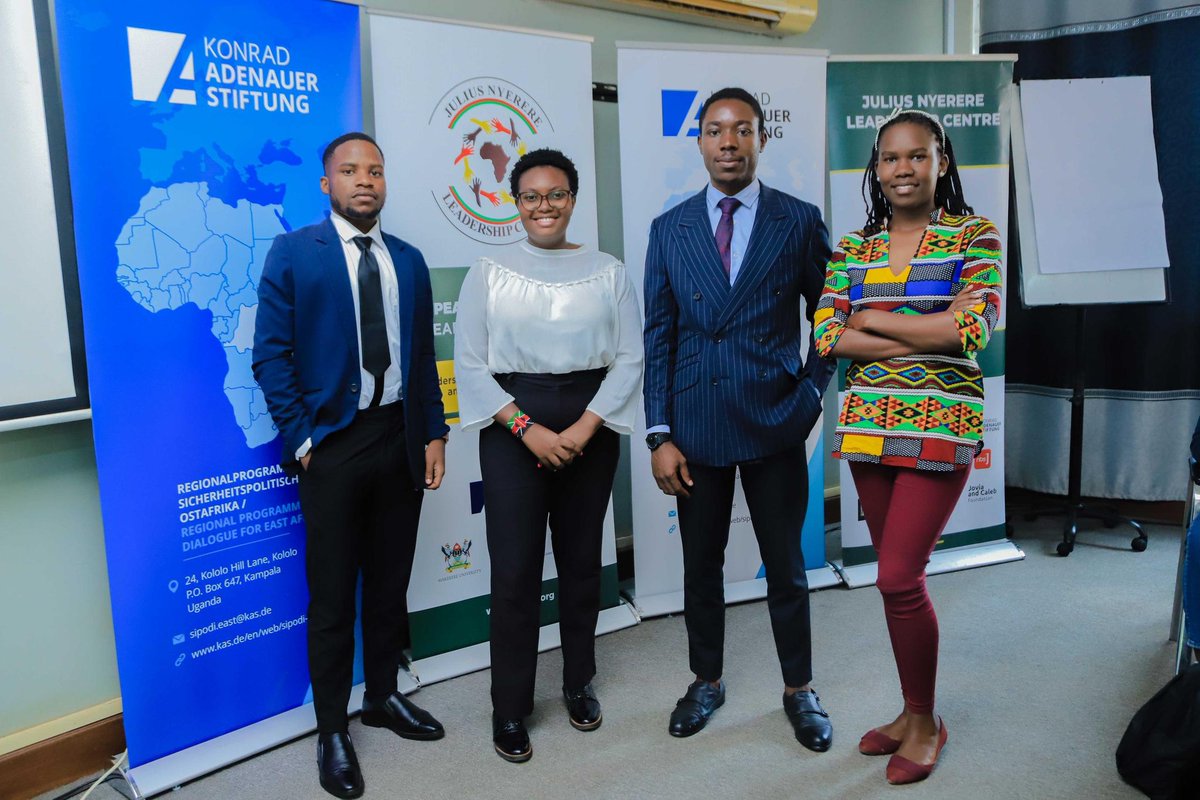 Malika7sheila's tweet photo. Gratitude to @Makerere , @TheJNLC , @UMI, and @KAS_SIPODI_EA  for the insightful 3 days training on #peaceandsecurity. https://t.co/9o6g8rDNgq