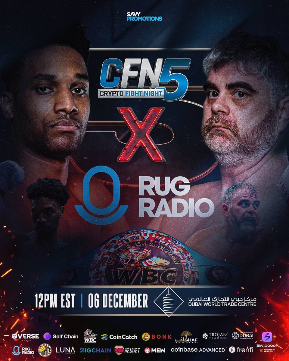 The Rug Radio x CFN Watch Party at Art Basel Miami kicks off 12 PM EST!  Ansem vs Bitboy, who takes the win? 📺 Watch live on X :  https://t.co/N6EppXUv9L
