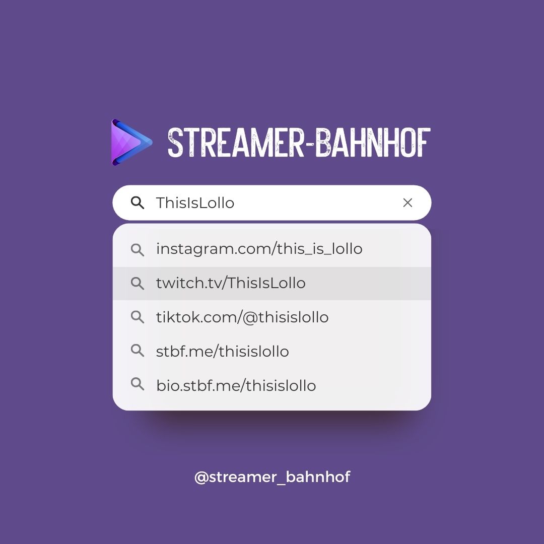 StreamerBahnhof's tweet photo. Wir stellen uns vor!

Hey, ich bin der Lollo, auch wenn ich nicht so oft streamen kann, gebe ich mir umso mehr Mühe und versuche F.U.N. so gut umzusetzen wie möglich 🧽🍍 Mein Motto ist lost sein, was auch wahrscheinlich nicht schwer zu erkennen ist. 👀 Horror ist meine absoluter favorite, aber auch Souls Games, die mir erst seit kurzem ans Herz gelegt wurden 🙂 Ansonsten gibt’s viele bunte Mischungen und ich spiele das, worauf ich Lust habe oder mir vorgeschlagen wird und besonders viel Koop bzw. in der Gruppe.🤝 Am wichtigsten ist mir aber die gute Laune und Spaß 😀 so don’t be shy and say hi!💜

#streamerbahnhof #stbf