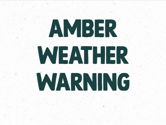 📣Closing Saturday 7th 📣

Due to an amber weather warning, we are going to close on Saturday 7th of December. 

Many apologies for any inconvenience. We will reopen as usual on Sunday 8th.
