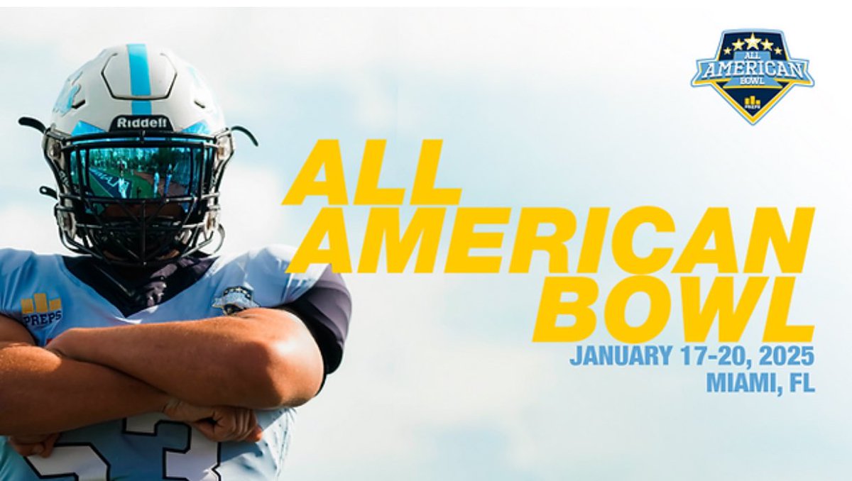 Hamidu Ba (@oneway_hami) on Twitter photo Blessed to be selected to preform at the <a href="/PP_All_American/">All-American Bowl by Podyum Preps</a> <a href="/Mentally_Built/">Coach Burton, CSCS</a> ๐ซ Blessed to be selected to preform at the <a href="/PP_All_American/">All-American Bowl by Podyum Preps</a> <a href="/Mentally_Built/">Coach Burton, CSCS</a> ๐ซ