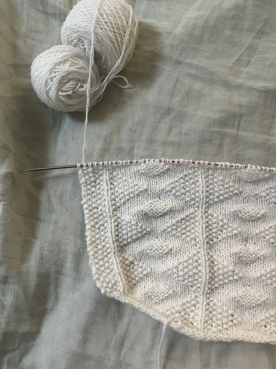 2024 knitting progress pics wrapped 🙂